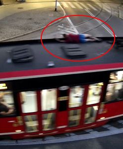 Jechał na dachu tramwaju. Zapłaci rekordowy mandat