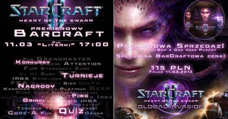 W Krakowie fani StarCrafta 2 będą wspólnie świętować premierę Heart of the Swarm
