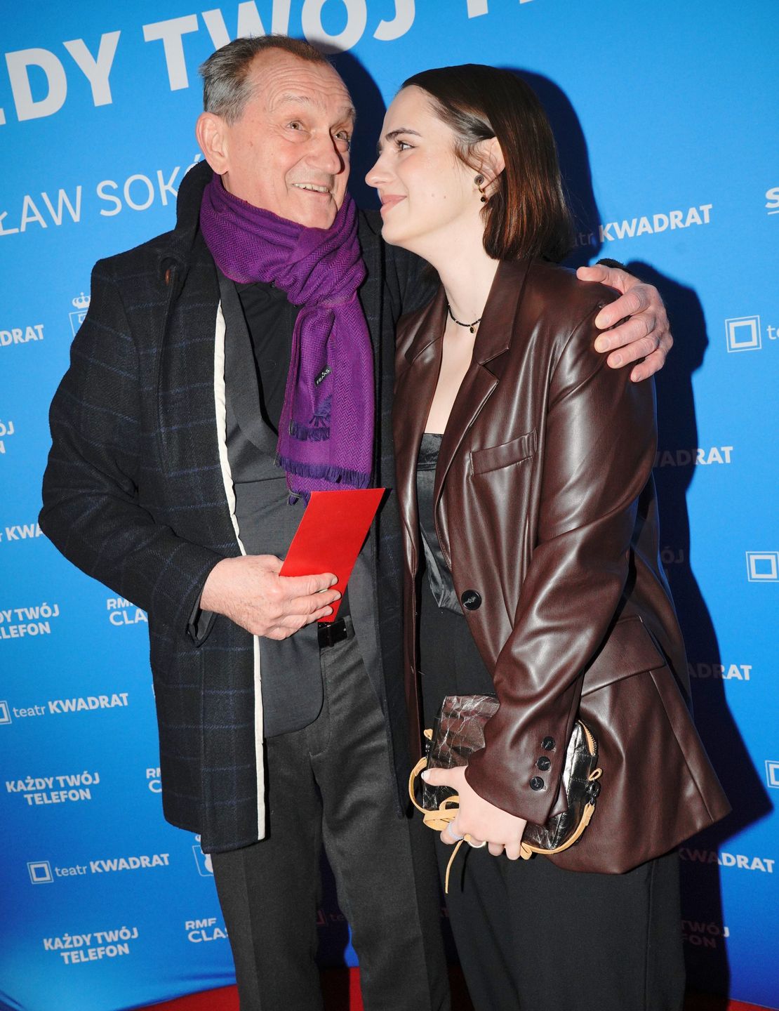 Wojciech Wysocki z córką Rozalią, kwiecień 2026