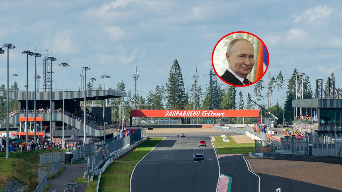 Materiały prasowe / Wikipedia/Leh-a/PAP/EPA/MAXIM SHEMETOV / Na zdjęciu: tor Igora Drive, w kółku Władimir Putin