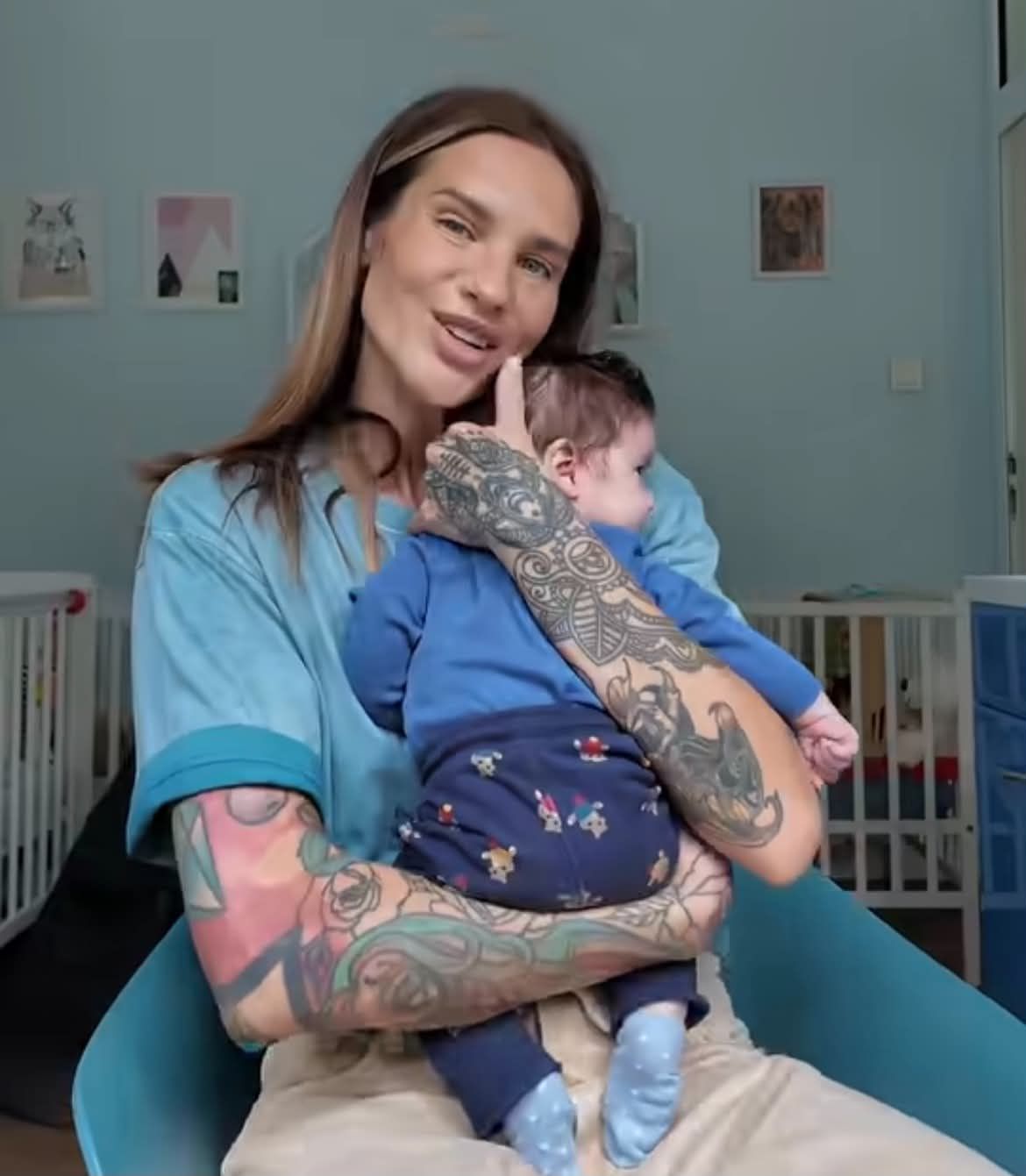 Karolina Gilon z synkiem