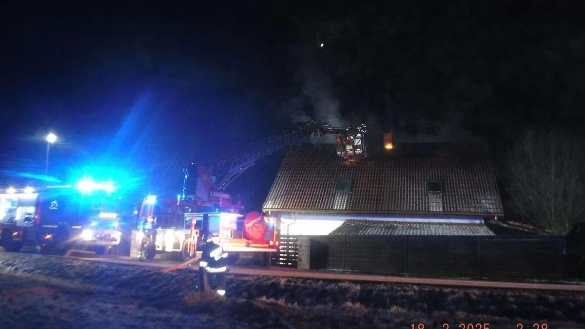 Ktoś podpalił dom policjantki