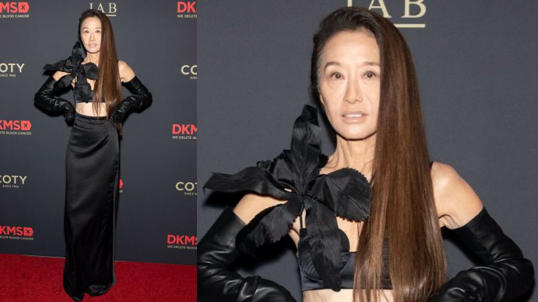 74-letnia Vera Wang pozuje na czerwonym dywanie