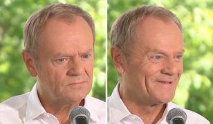 "Pan chyba żartuje". Reakcja Tuska na pytanie dziennikarza TVP