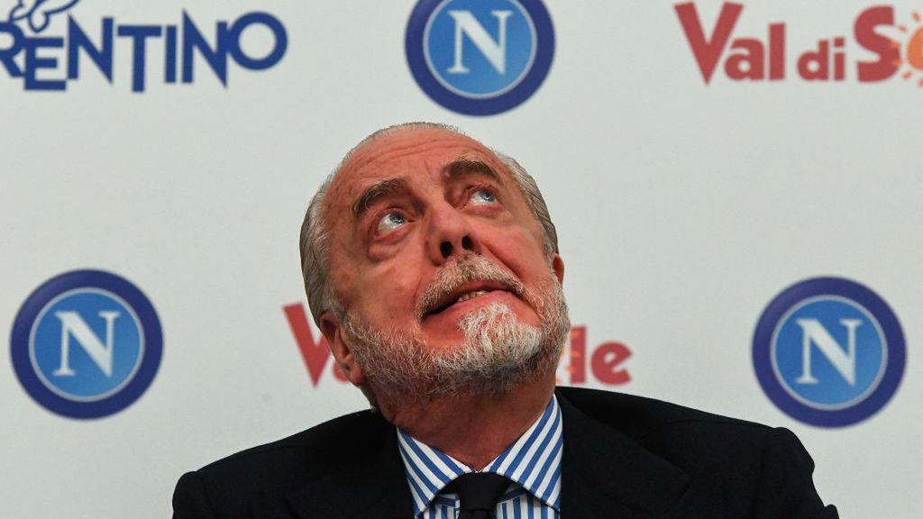 Getty Images / Salvatore Laporta/KONTROLAB /LightRocket v / Na zdjęciu: Aurelio De Laurentiis