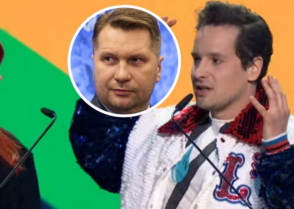 Krzysztof Zalewski zakpił z fizjonomii ministra Czarnka 