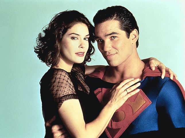 Nowe przygody Supermana Lois and Clark: The New Adventures... serial obyczajowy, USA 1994 scena z: Dean Cain, Teri Hatcher fot. AKPA