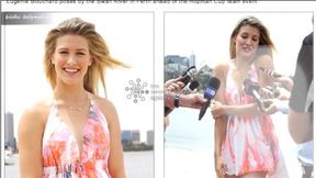 Genie Bouchard miss Pucharu Hopmana