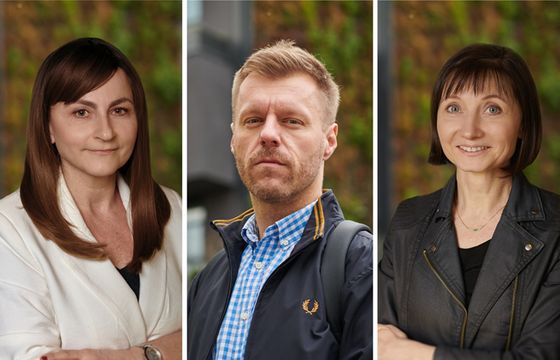 AMS: Katarzyna Jeronim, Renata Pawłowska i Tomasz Muraszko z awansem