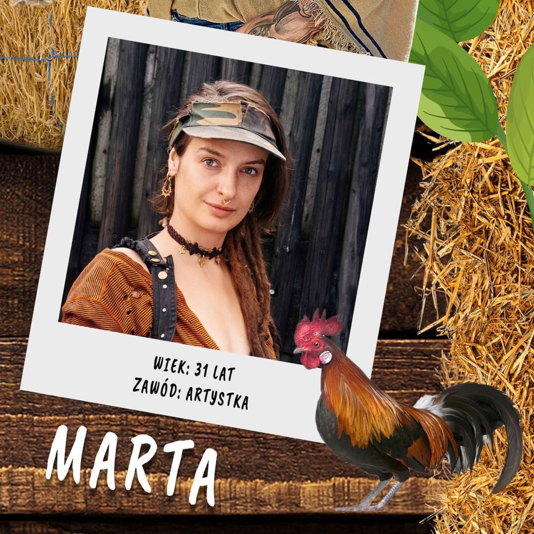 Marta, uczestniczka "Farmy" 