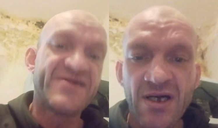 "Szczena" z "Chłopaków do wzięcia" pokazał warunki, w jakich żyje