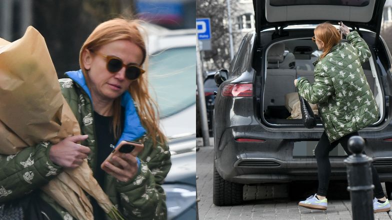 Katarzyna Zielińska wybrała się na miasto