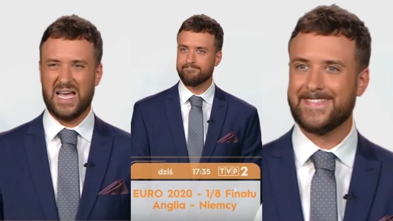 Aleksander Sikora zalicza wpadkę na wizji