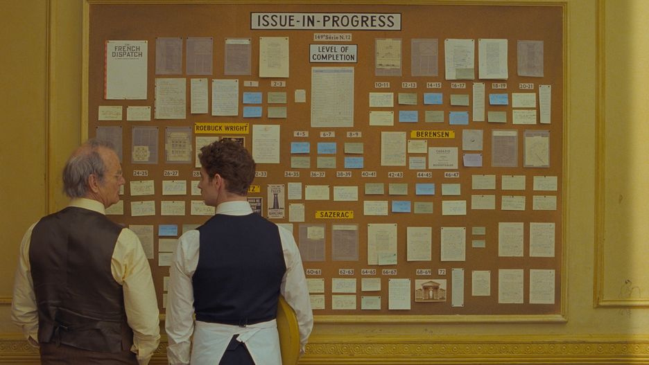 Bill Murray i Pablo Pauly w "Kurierze Francuskim"