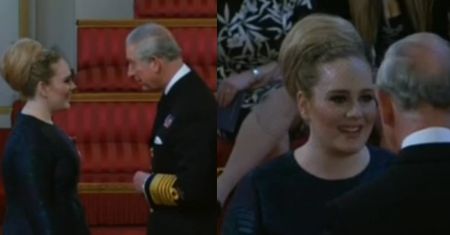Adele żartuje z księciem Karolem!