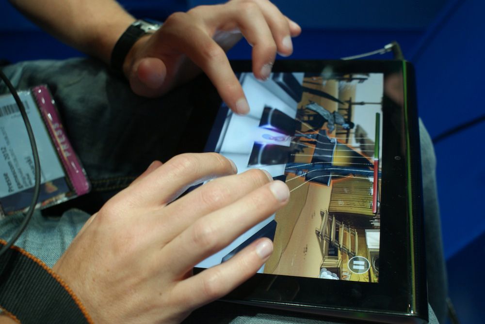 GamesCom 2012: Kącik Sony z Androidem 4