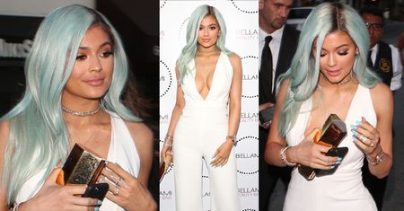 Kylie Jenner znów ma niebieskie włosy! (ZDJĘCIA)