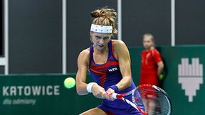 WTA Katowice: Katarzyna Piter - Camila Giorgi 0:6 1:6
