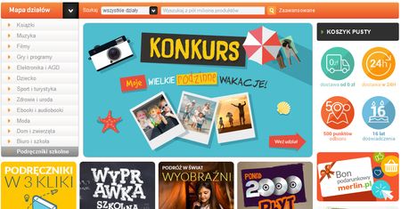 Merlin przestał płacić wydawnictwom. Ma dług na 2 mln zł