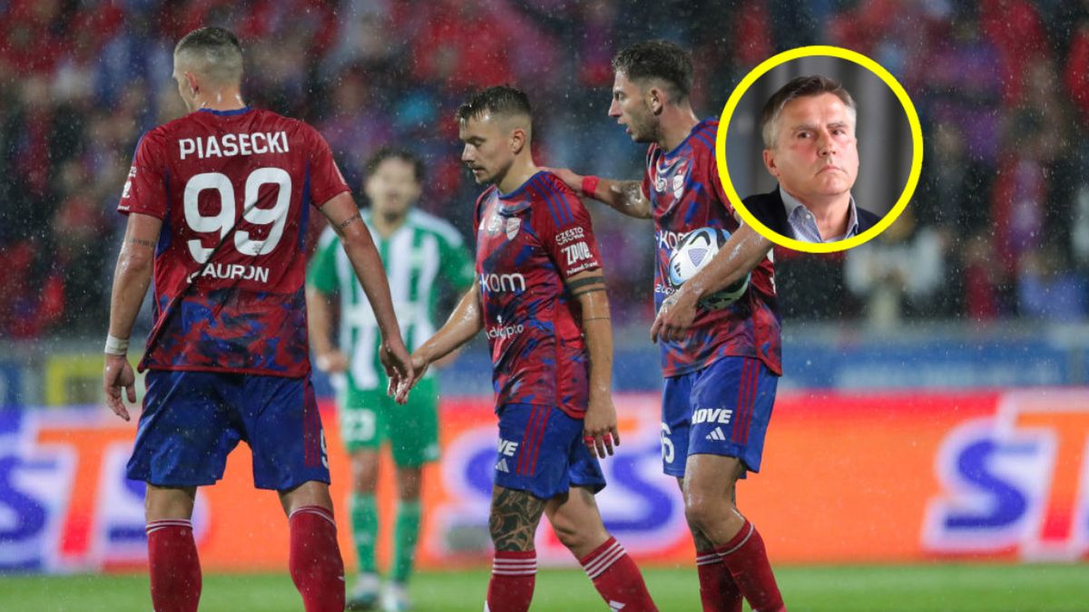 Getty Images / Grzegorz Wajda / Andrzej Lange/PAP / Na zdjęciu: piłkarze Rakowa / Dariusz Dziekanowski