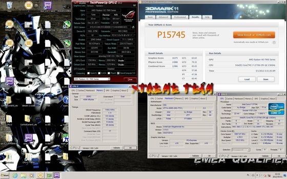 Xtreme Addict benchmark 3DMark 11 1x GPU rekord wynik zrzut ekranu