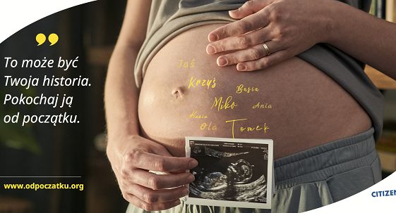 Fundacja CitizenGo w kampanii „Od początku” o wsparciu kobiet w nieplanowanej ciąży (wideo)