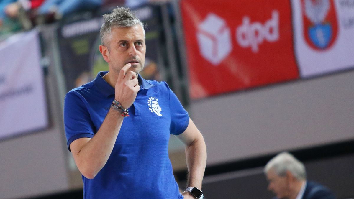WP SportoweFakty / Justyna Serafin / Na zdjęciu: trener Alessandro Chiappini