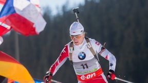 PŚ w biathlonie: Soukalova i Fourcade liderami, awans Gwizdoń