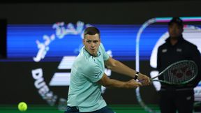Hubert Hurkacz zatrzymany. Tyle zarobił Polak w Dubaju
