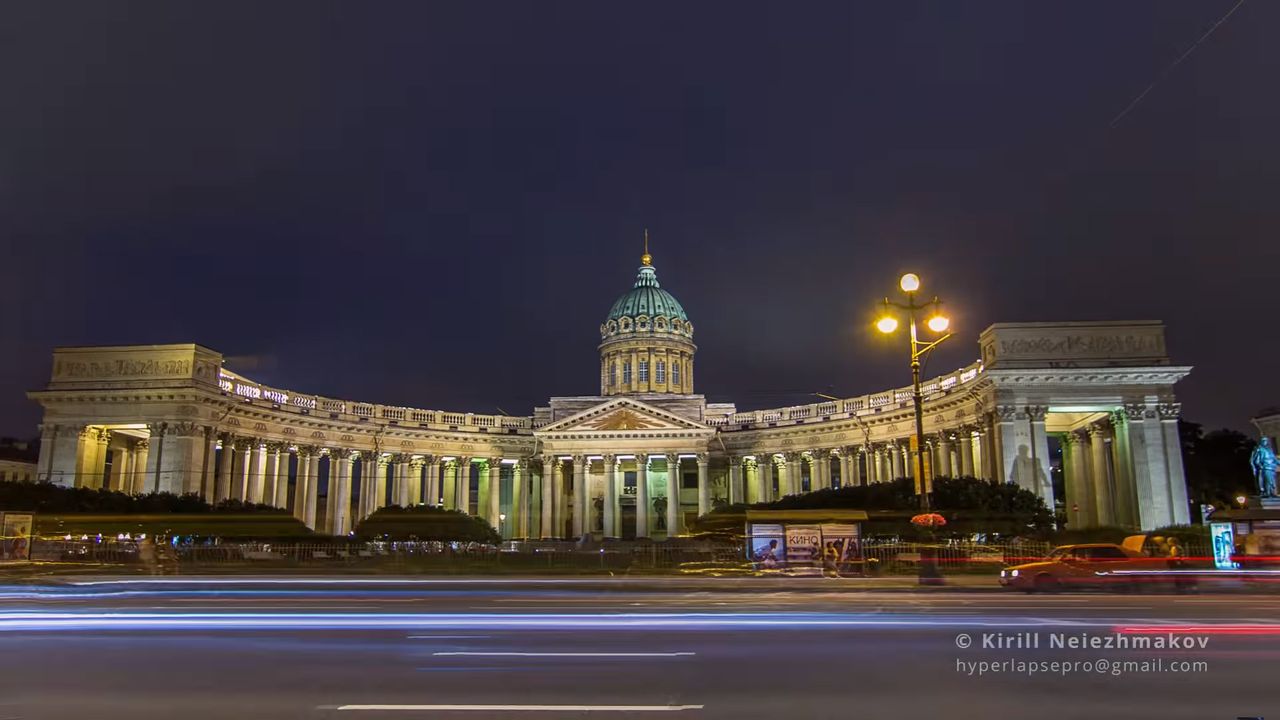 Nie macie czasu na wakacje? Ten timelapse zabierze was na interaktywną wycieczkę po Petersburgu