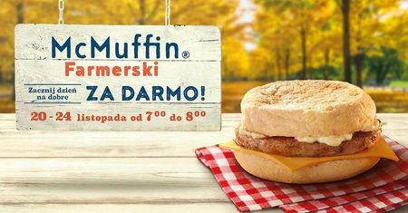 Darmowa kanapka w McDonald’s. Jak ją dostać i do kiedy promocja?