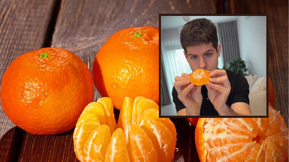 Dietetyk pokazał sprytny sposób na wygodne obieranie mandarynek