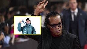 Ronaldinho ogląda IO. Oto komu pospieszył z gratulacjami