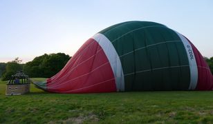 Balon runął na ziemię. W środku 16 osób