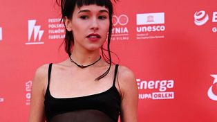 Śmiałe przezroczystości na czerwonym dywanie. Wiktoria Kruszczyńska zachwyciła w Gdyni