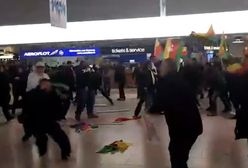 Bijatyka z udziałem 200 osób na lotnisku w Hanowerze. Policja użyła gazu łzawiącego