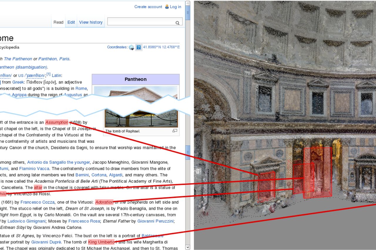 Koniec zwiedzania na StreetView? Na Wikipedii mogą pojawić się modele miejsc z adnotacjami