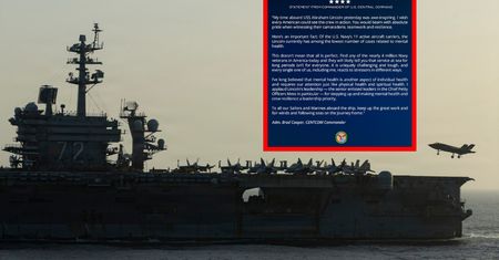 Był na pokładzie Lincolna. Szef CENTCOM zdał relację