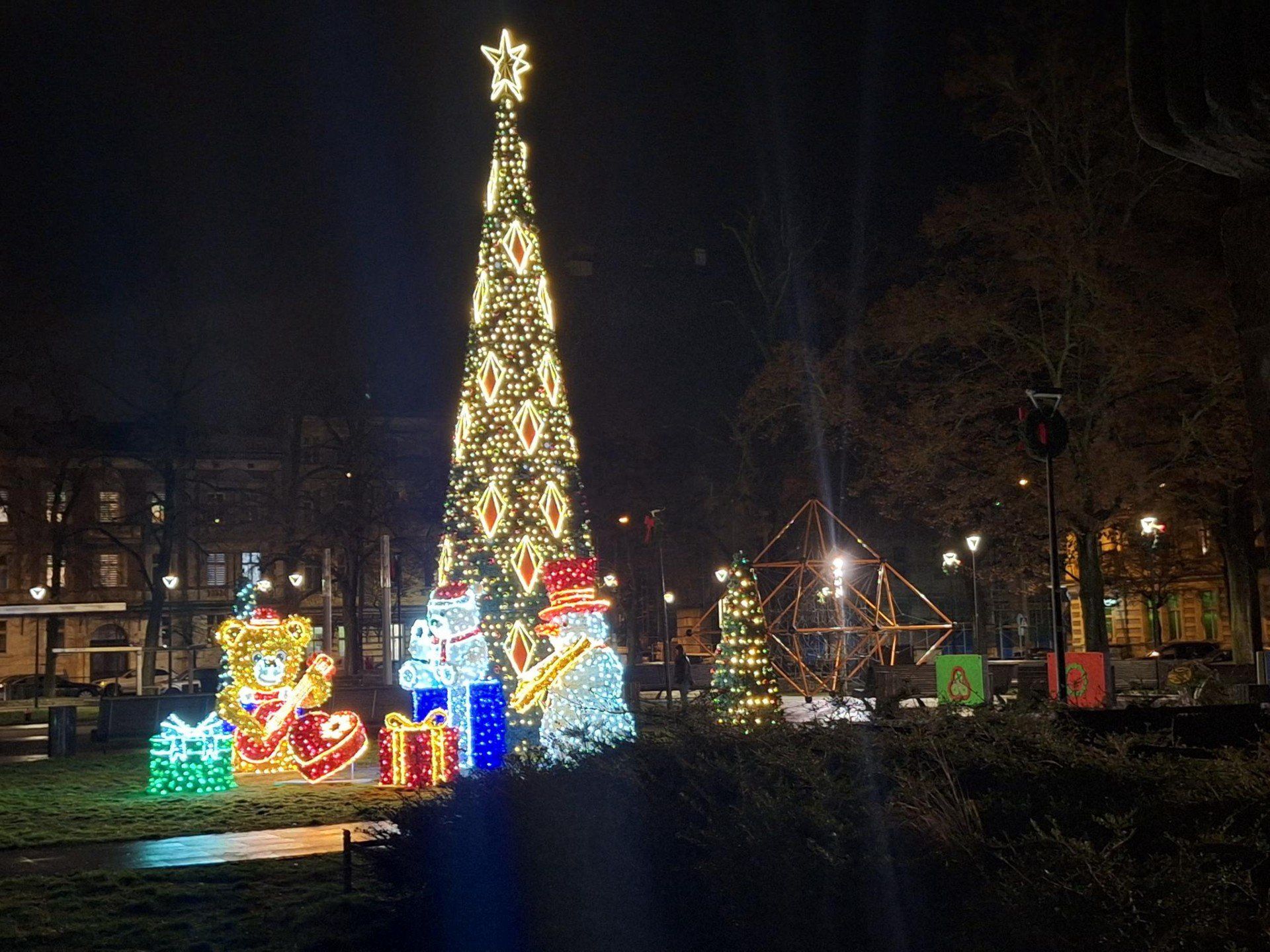 Iluminacja świąteczna w Gorzowie