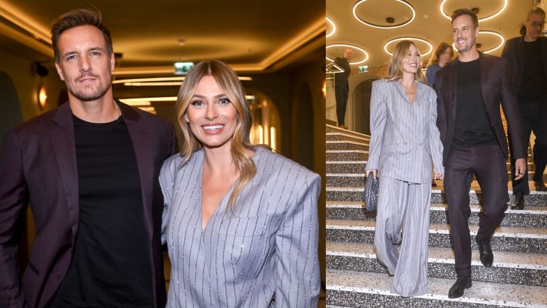 Marcelina Zawadzka i Max Gloeckner na gali