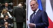 Tusk natychmiast zareagował po głosowaniu w Sejmie. "Wybrali hańbę"