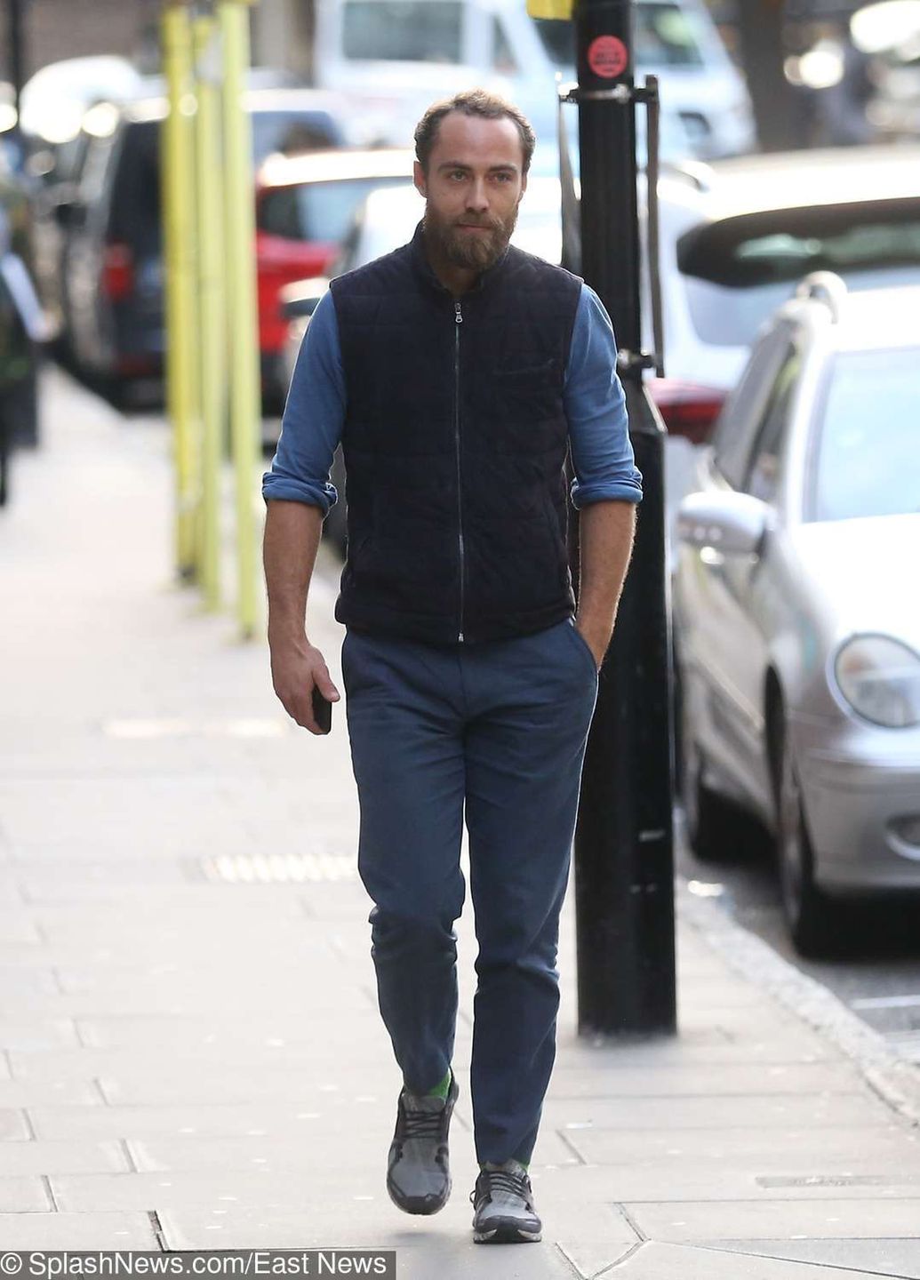 James Middleton odwiedził siostrę w szpitalu