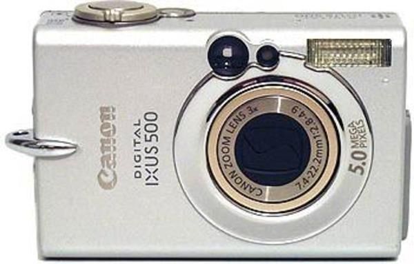 Canon PowerShot S500 (Digital IXUS 500, IXY Digital 500)