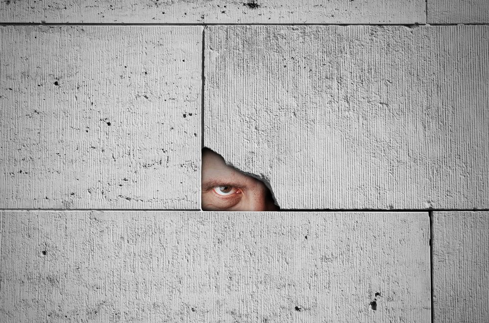 Zdjęcie Spy is watching you pochodzi z serwisu Shutterstock