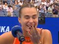 Sceny na US Open. Sabalenka aż parsknęła śmiechem