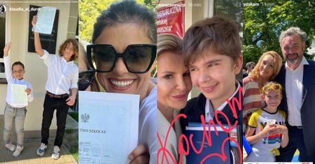 Gwiazdy świętują ostatni dzień szkoły, chwaląc się sukcesami dzieci: Katarzyna Cichopek, Joanna Racewicz, Anna Kalczyńska (ZDJĘCIA)