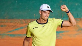 Hubert Hurkacz wkroczył do akcji w Madrycie. Na początek zagrał w deblu