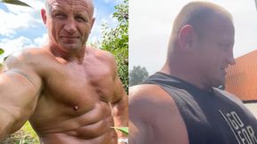 Pudzian włączył tryb farmera. "Oczy ciężko otworzyć"