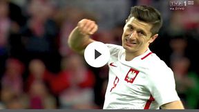 Polska - Finlandia: Lewandowski "stempluje" poprzeczkę