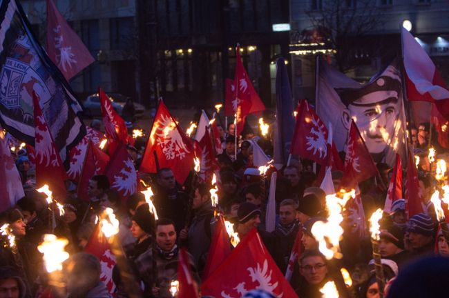 Marsz kibiców przeszedł ulicami Poznania